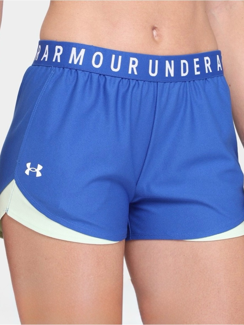 Under Armour Women's Blue Athletic Shorts Size Small